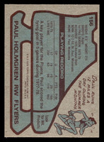 1979-80 Topps #156 Paul Holmgren Near Mint+  ID: 430438