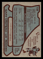 1979-80 Topps #158 Gary Croteau Near Mint+  ID: 430440