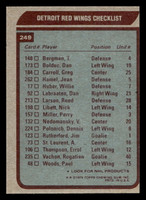 1979-80 Topps #249 Red Wings TC Near Mint+  ID: 430531