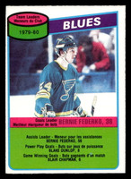 1980-81 O-Pee-Chee #71 Bernie Federko TL Near Mint OPC 