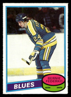 1980-81 O-Pee-Chee #136 Bernie Federko Near Mint OPC 