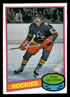 1980-81 O-Pee-Chee #321 Ron Delorme Near Mint+ OPC 