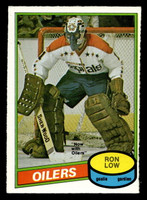 1980-81 O-Pee-Chee #333 Ron Low Near Mint OPC 