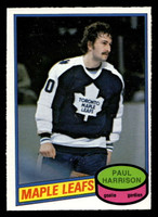 1980-81 O-Pee-Chee #391 Paul Harrison Near Mint+ OPC 