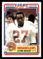 1984 Topps USFL #1 Luther Bradley NM-Mint  ID: 430939