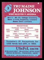 1984 Topps USFL #3 Trumaine Johnson NM-Mint  ID: 430941