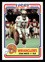 1984 Topps USFL #8 Stan White NM-Mint  ID: 430946