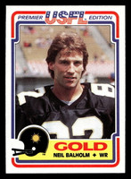 1984 Topps USFL #25 Neil Balholm NM-Mint  ID: 430963