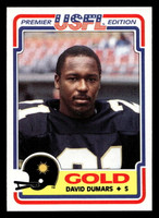 1984 Topps USFL #26 David Dumars NM-Mint  ID: 430964