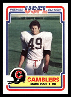 1984 Topps USFL #37 Mark Rush NM-Mint  ID: 430974