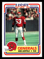 1984 Topps USFL #72 Bobby Leopold NM-Mint RC Rookie  ID: 431008