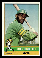 1976 Topps #33 Bill North Near Mint 