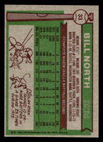 1976 Topps #33 Bill North Near Mint 