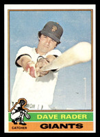 1976 Topps #54 Dave Rader Near Mint 