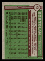 1976 Topps #56 Bob Tolan Ex-Mint 