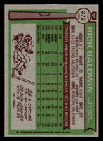 1976 Topps #372 Rick Baldwin Near Mint RC Rookie 