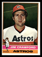1976 Topps #428 Jim Crawford Ex-Mint 
