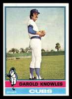 1976 Topps #617 Darold Knowles Near Mint+  ID: 431684