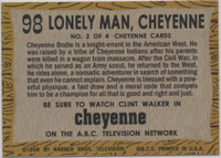 2014 Cards That Never Were By Bob Lemke #98  Cheyenne with Clint Walker  #*sku36333