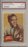 1957 Topps Hit Stars  #1 Clyde McPhatter  PSA 7 NM  #*sku36337