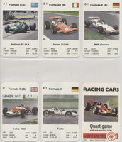 1980's West Germany Ace Trump Game Racing Formule 1  Set 32 Plus Rules  #*sku36345