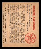 1950 Bowman #40 Dick Barwegan Ex-Mint RC Rookie  ID: 436039