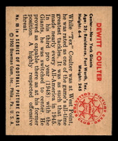 1950 Bowman #69 Tex Coulter Near Mint 