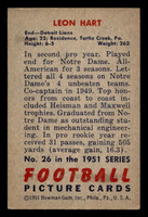1951 Bowman #26 Leon Hart Excellent+  ID: 436206