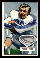 1951 Bowman #45 Zollie Toth Poor trimmed 