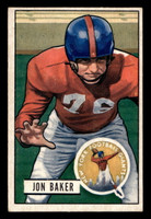 1951 Bowman #57 Jon Baker Excellent+ 