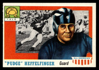 1955 Topps All American #18 Pudge Heffelfinger Near Mint RC Rookie SP 