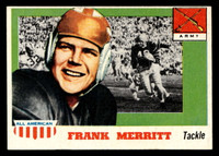 1955 Topps All American #55 Frank Merritt Excellent+ SP 