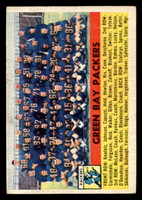 1956 Topps #7 Packers Team Very Good  ID: 436356
