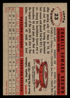 1956 Topps #23 Ed Brown Excellent  ID: 436363