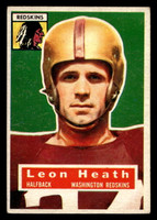 1956 Topps #25 Leon Heath Excellent SP 