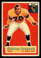 1956 Topps #54 Charles Toogood Excellent 
