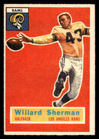1956 Topps #66 Will Sherman Excellent+ 