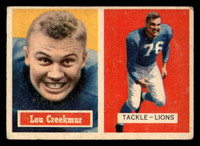 1957 Topps #20 Lou Creekmur Very Good 