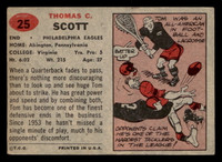 1957 Topps #25 Tom Scott Excellent  ID: 436426