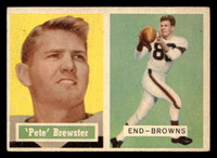 1957 Topps #40 Pete Brewster Excellent 