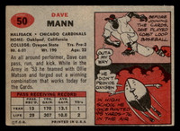 1957 Topps #50 Dave Mann Excellent 