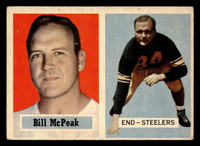 1957 Topps #51 Bill McPeak Very Good  ID: 436434