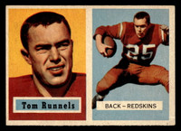 1957 Topps #110 Tom Runnels DP Very Good RC Rookie  ID: 436456