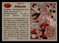 1957 Topps #139 Jim Ridlon DP G-VG RC Rookie  ID: 436464