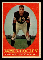1958 Topps #8 Jim Dooley Very Good  ID: 436470
