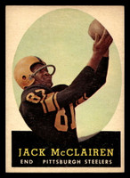 1958 Topps #51 Jack McClairen Excellent+  ID: 436488