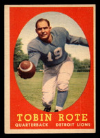 1958 Topps #94 Tobin Rote Excellent+  ID: 436511