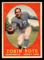 1958 Topps #94 Tobin Rote Excellent+  ID: 436512
