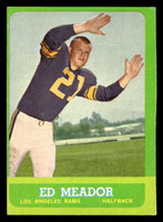 1963 Topps #47 Ed Meador Excellent RC Rookie  ID: 436539
