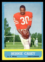 1963 Topps #137 Bernie Casey Poor RC Rookie paperloss 